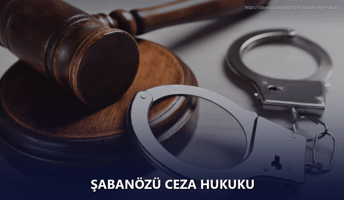 Şabanözü Ceza Hukuku