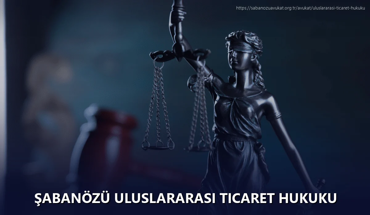 Şabanözü Uluslararası Ticaret Hukuku
